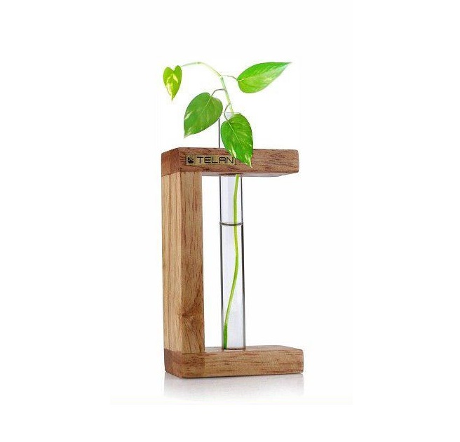 گلدان چوبی مدل C